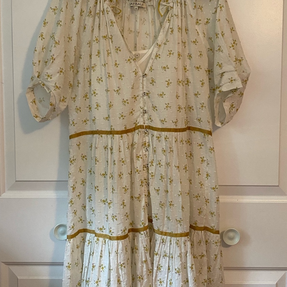 Floral Button-Down Dress